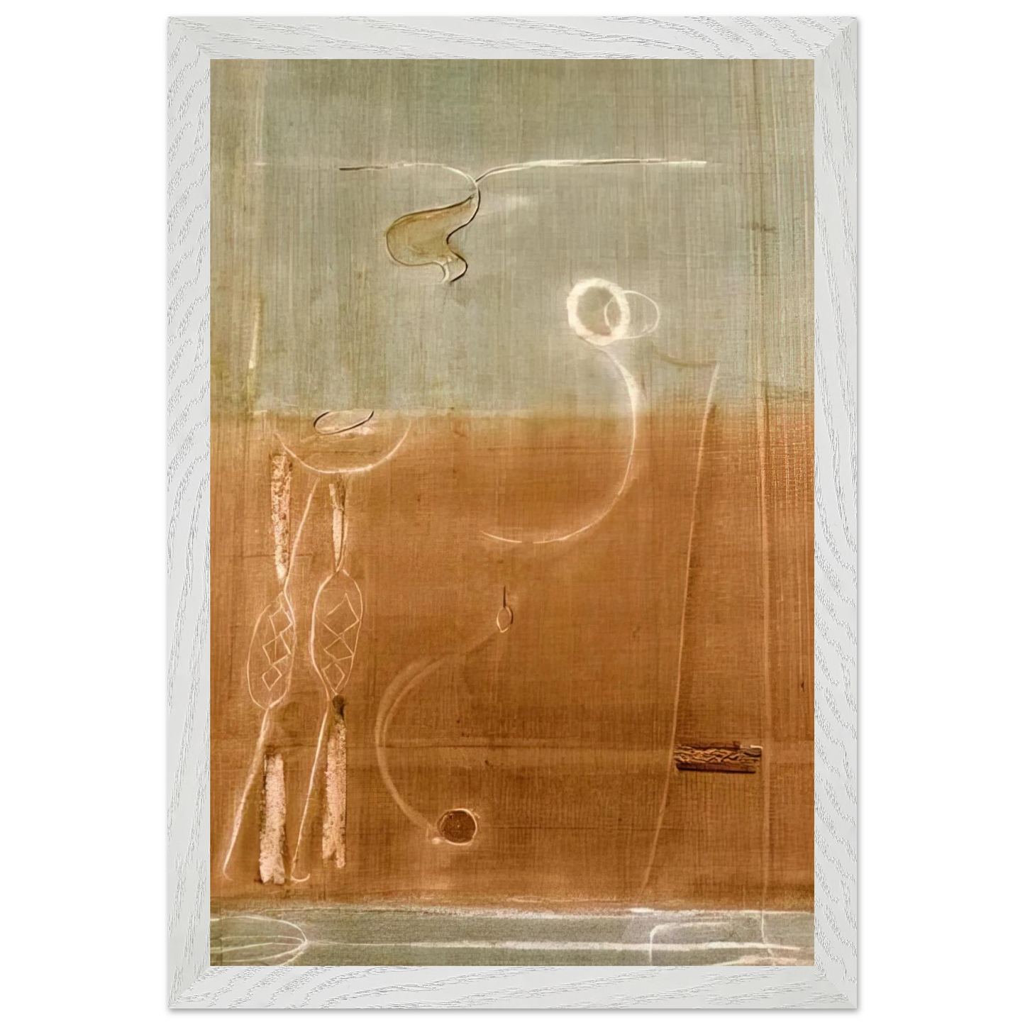 Mark Rothko - Aubade - 1944 Wall Art - 30x40 cm / 12x16 inches - Fine Art Poster-canvas - -