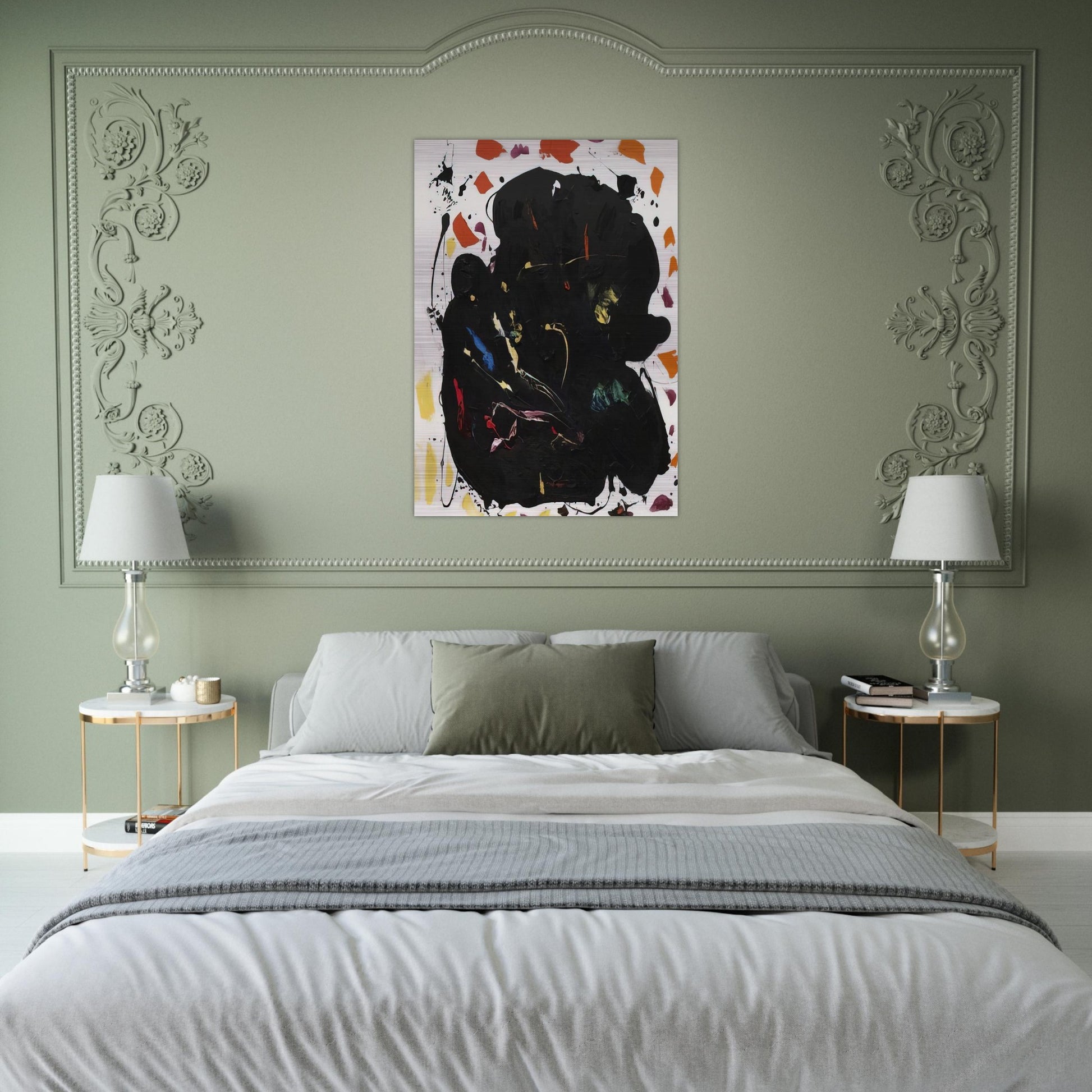 Black Diamond - Hans Hofmann Brushed Aluminum Print - 70x100 cm / 28x40 inches | Hans Hofmann Aluminum Print | Hans Hofmann Prints