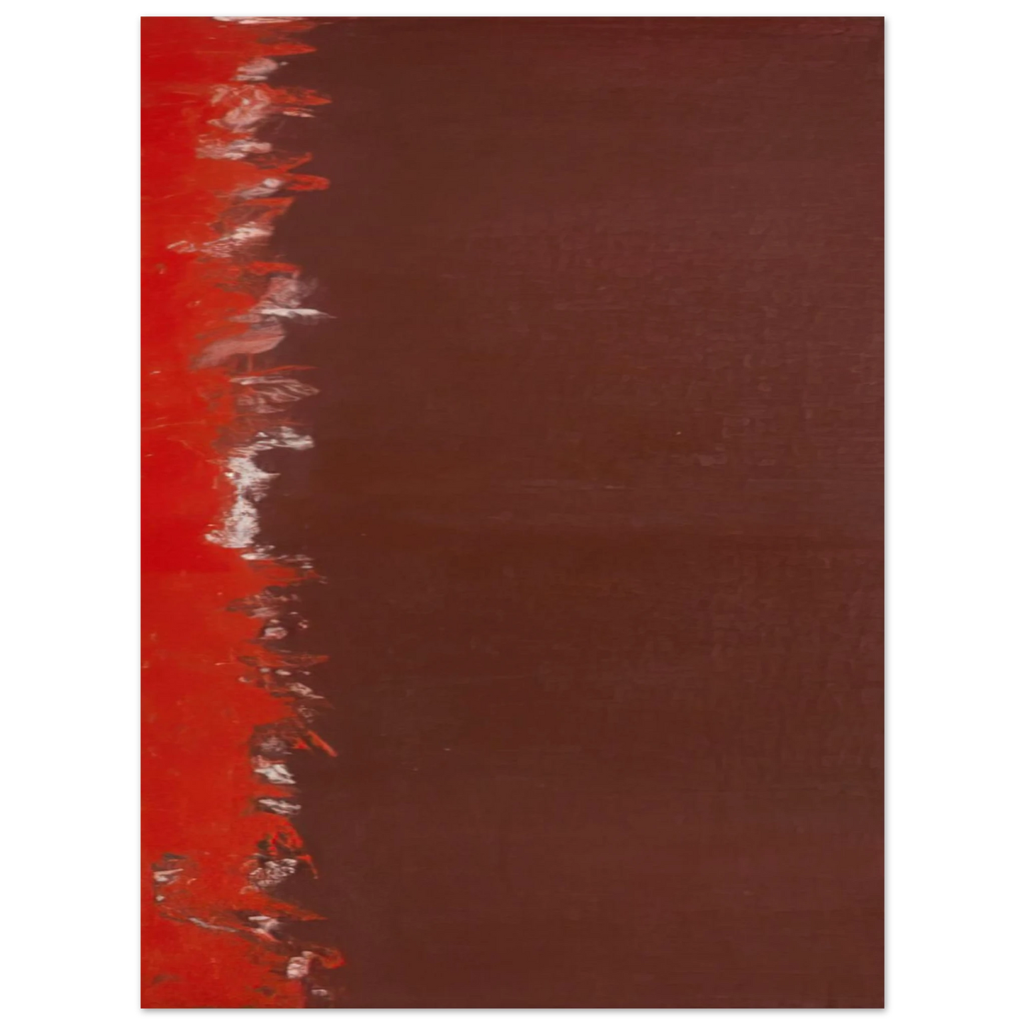 Barnett Newman - Untitled 3  75x100 cm / 30x40inches Fine Art Poster