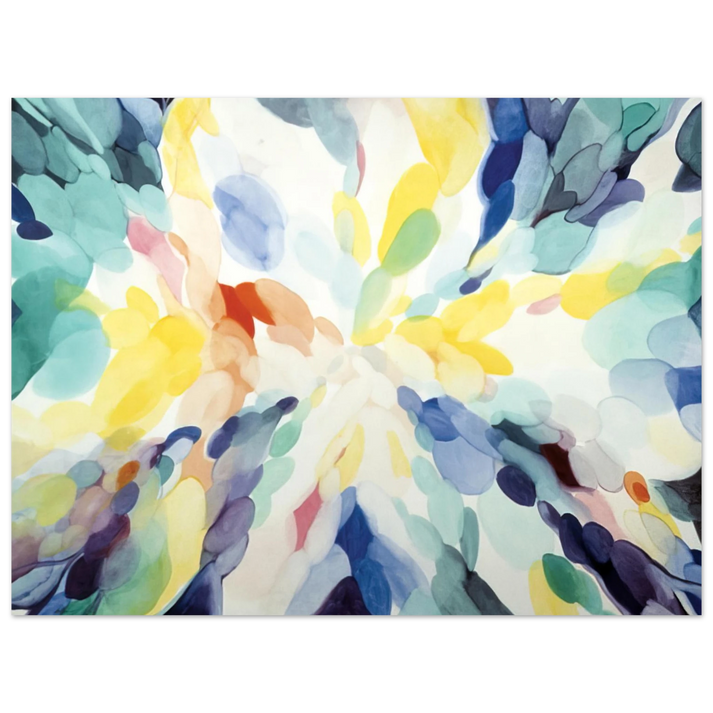 Alice Baber - Wheel of Day  75x100 cm / 30x40inches Fine Art Poster