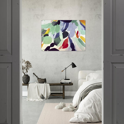 Seven Green Leagues - Alice Baber Acrylic Print - 70x100 cm / 28x40″ inches | Alice Baber Wall Art | Alice Baber Prints