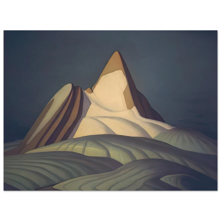 Lawren Harris - Isolation Peak, Rocky Mountains - 1930  75x100 cm / 30x40inches Fine Art Poster