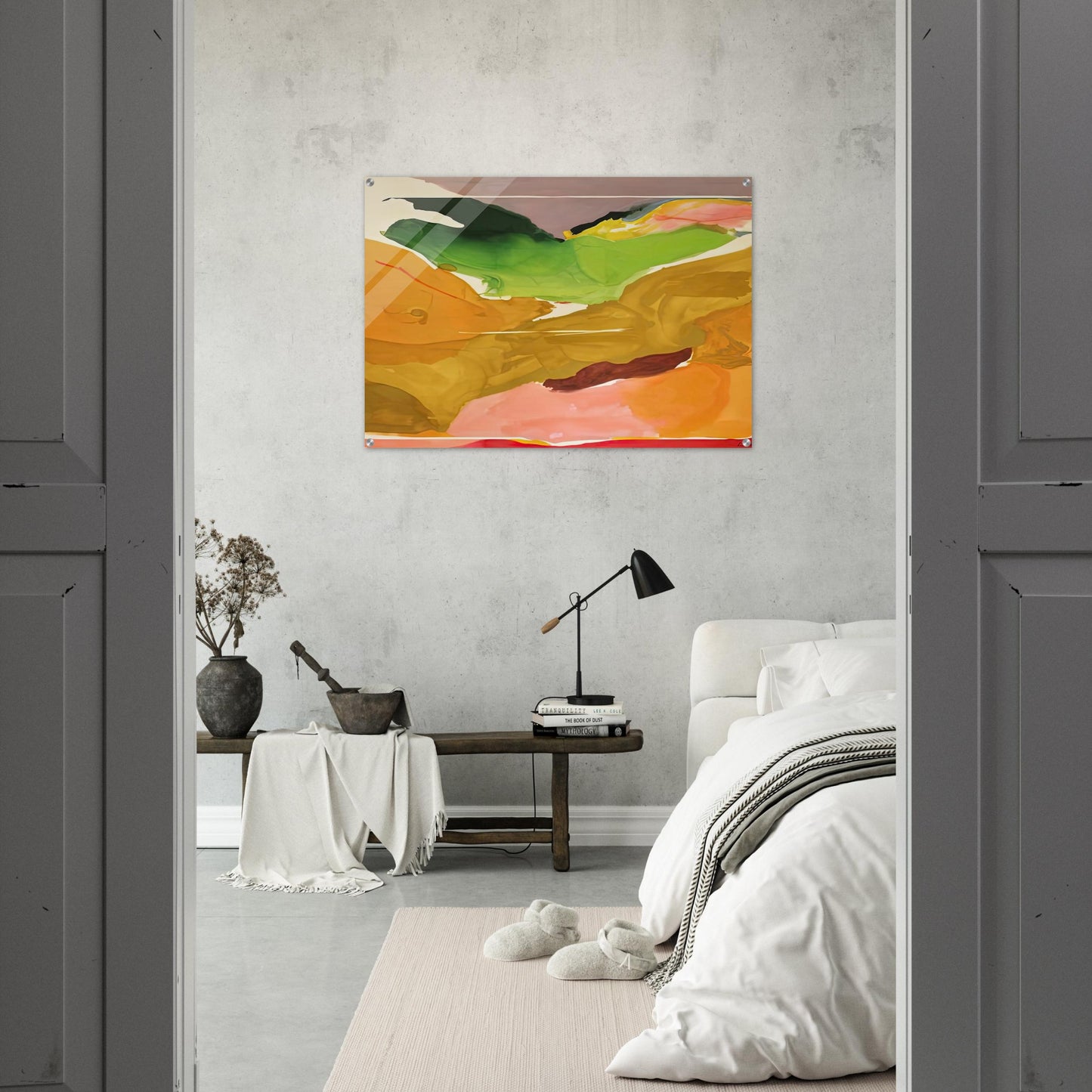 Nature Abhors a Vacuum, 1973- - Helen Frankenthaler Acrylic Print - 70x100 cm / 28x40″ inches | Helen Frankenthaler Wall Art | Helen Frankenthaler Prints