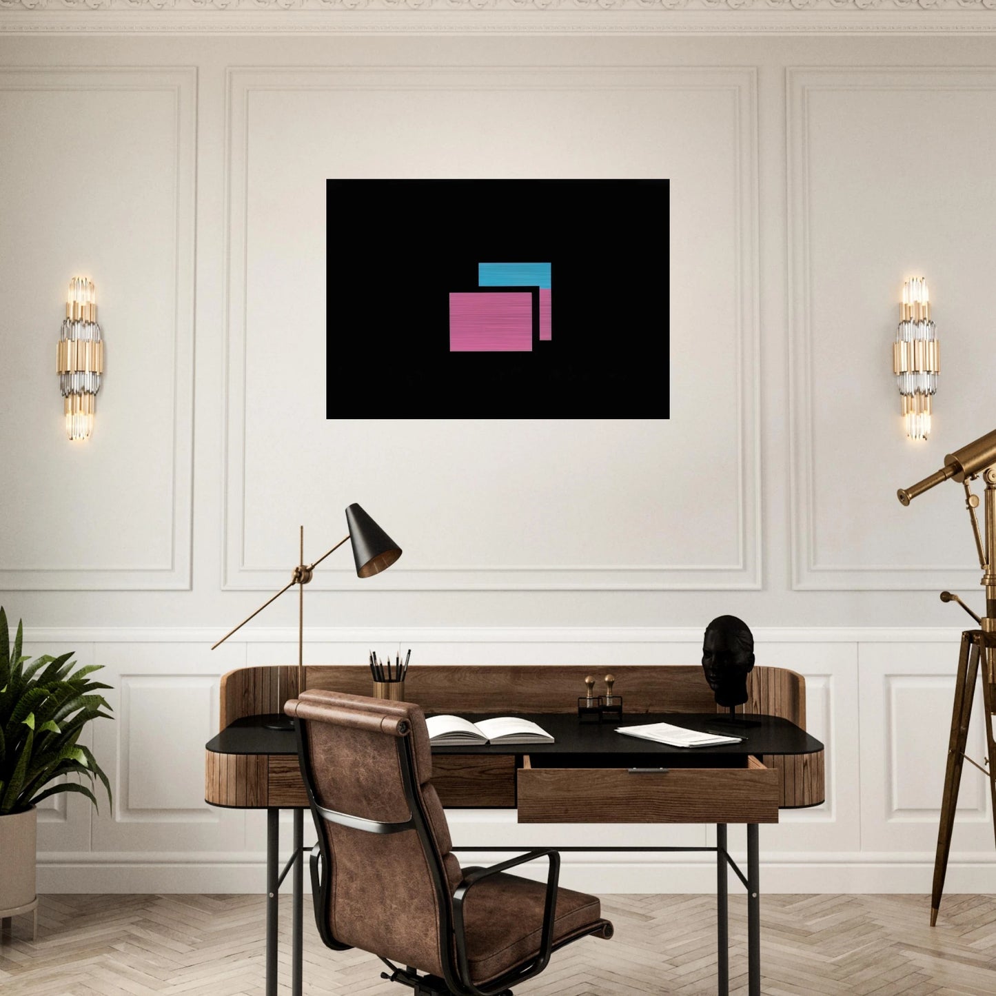 Neoconcret Ballet #II - 1959 - Lygia Pape Brushed Aluminum Print - 70x100 cm / 28x40 inches | Lygia Pape Aluminum Print | Lygia Pape Prints
