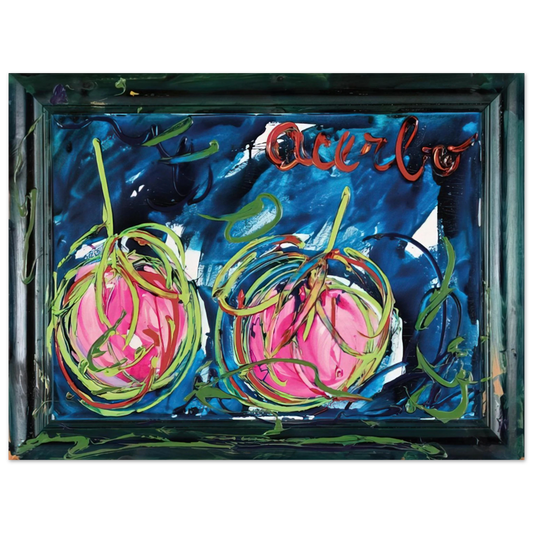 Mario Schifano - Acerbo - 1984  75x100 cm / 30x40inches Fine Art Poster