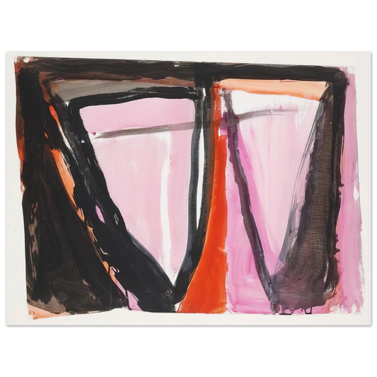 Bram van Velde - Composition - 1980  75x100 cm / 30x40inches Fine Art Poster