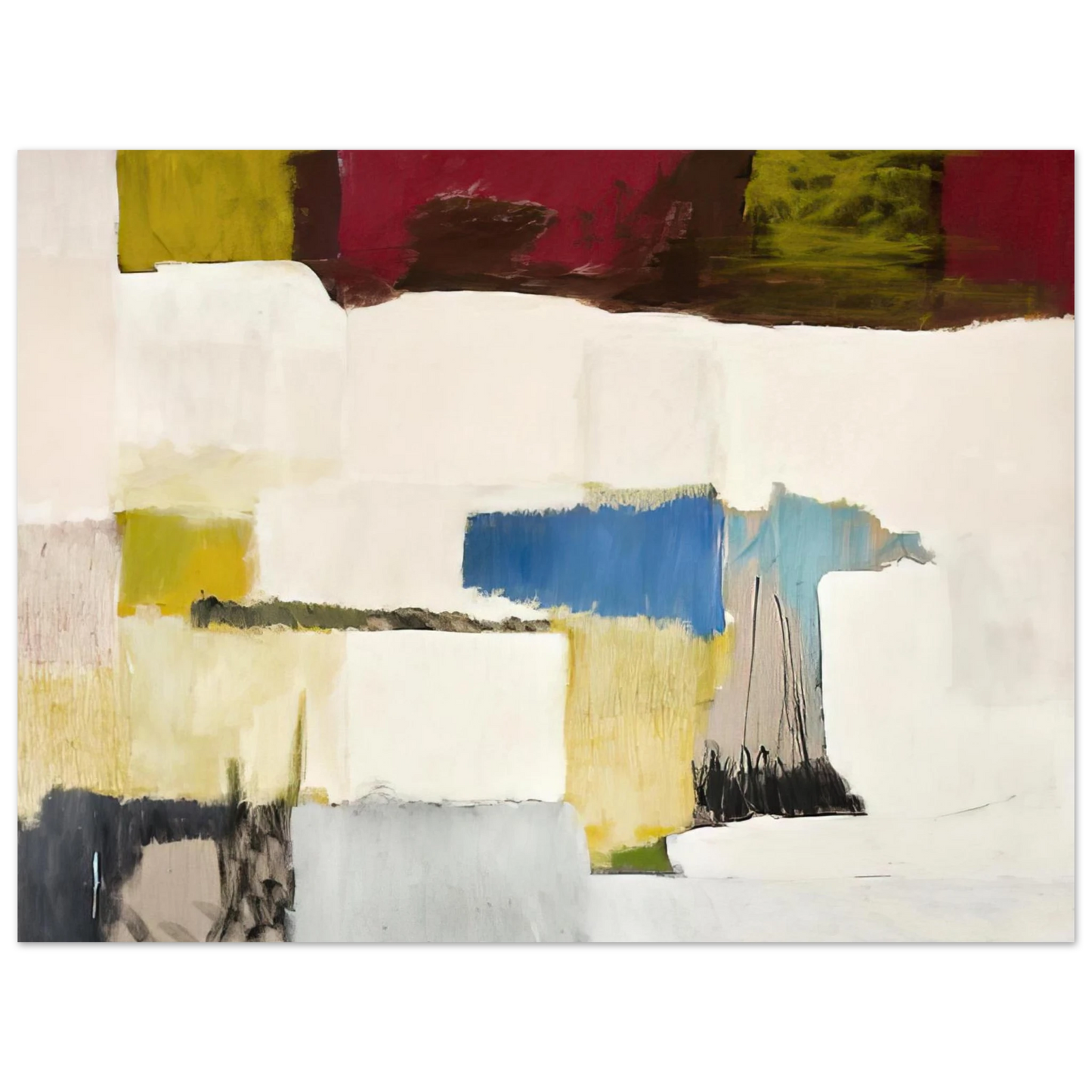 Giorgio Cavallon - Untitled - 1980  75x100 cm / 30x40inches Fine Art Poster