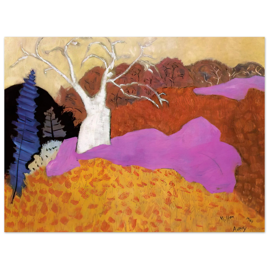 Milton Avery - Autumn - 1944  75x100 cm / 30x40inches Fine Art Poster