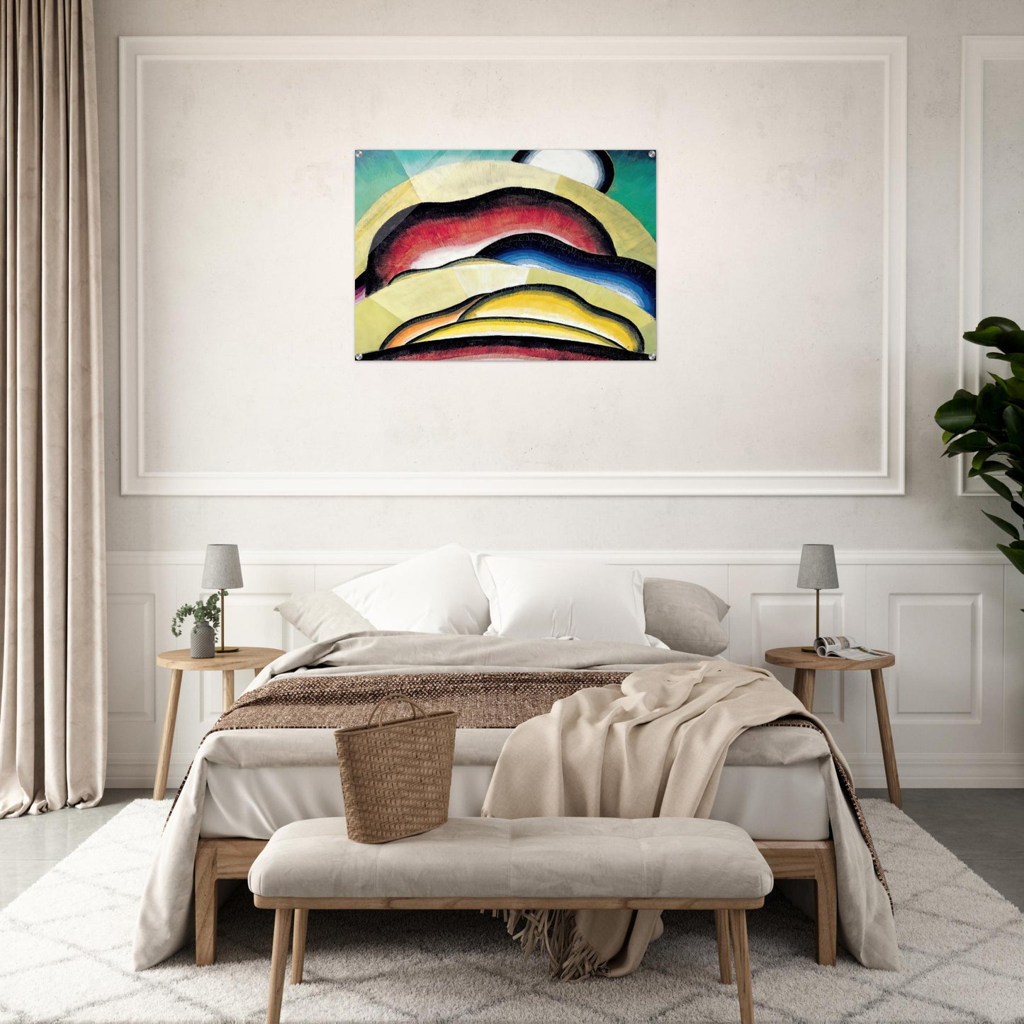 Sunrise - 1924 - Arthur Dove Acrylic Print - 70x100 cm / 28x40″ inches | Arthur Dove Wall Art | Arthur Dove Prints