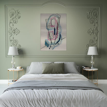 XXV - 1940 - Anne Ryan Brushed Aluminum Print - 70x100 cm / 28x40 inches | Anne Ryan Aluminum Print | Anne Ryan Prints