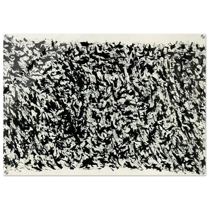 Composition - Tachisme - Henri Michaux Acrylic Print - 70x100 cm / 28x40″ inches