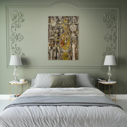 Cascella II - 1952 - Richard Pousette-Dart Brushed Aluminum Print - 70x100 cm / 28x40 inches | Richard Pousette-Dart Aluminum Print | Richard Pousette-Dart Prints