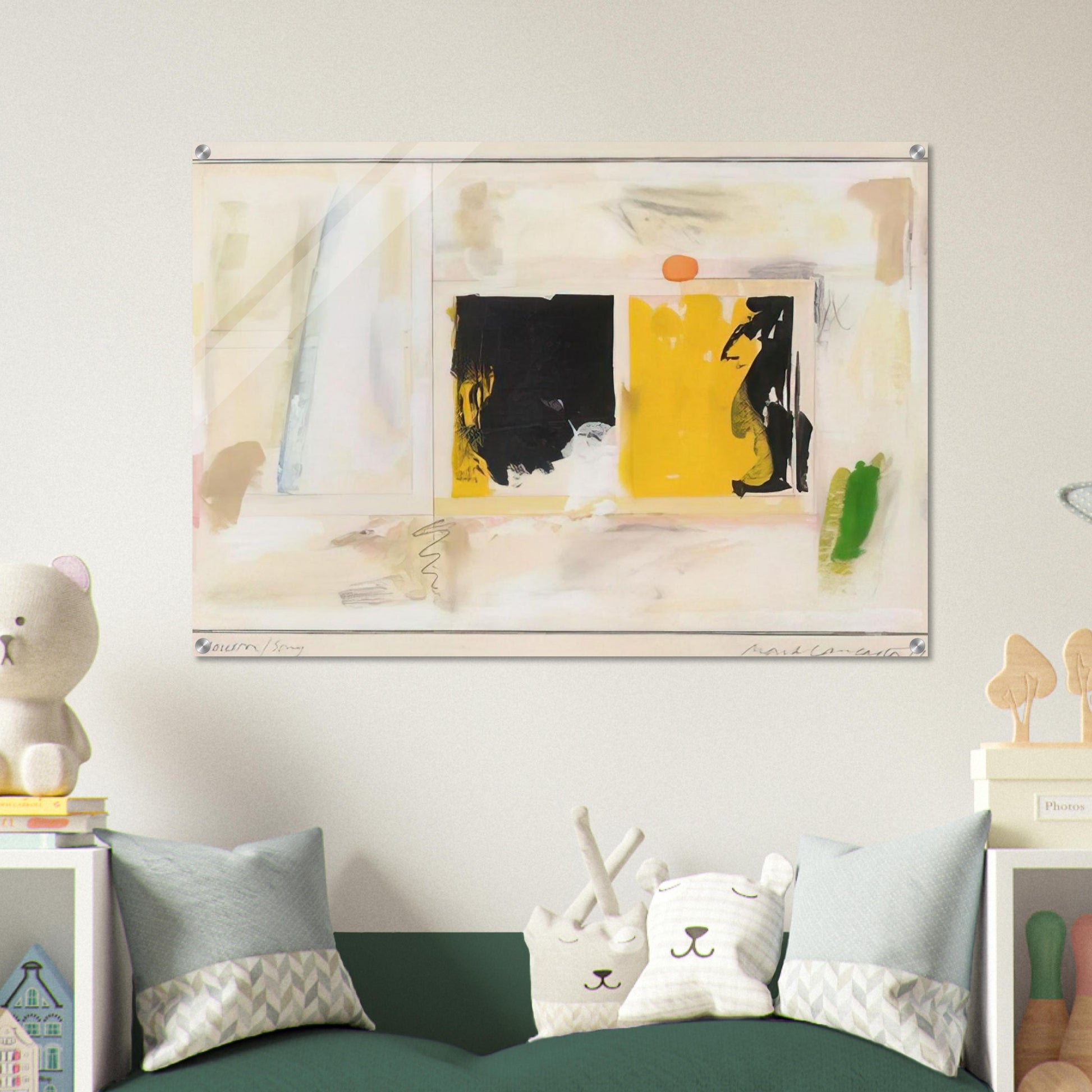 HoustonSony - Abstract Expressionism - Mark Lancaster Acrylic Print - 70x100 cm / 28x40″ inches