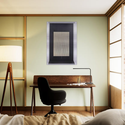 LIGHT TRAP 1965 - Jesus Rafael Soto Brushed Aluminum Print - 70x100 cm / 28x40 inches | Jesus Rafael Soto Aluminum Print | Jesus Rafael Soto Prints