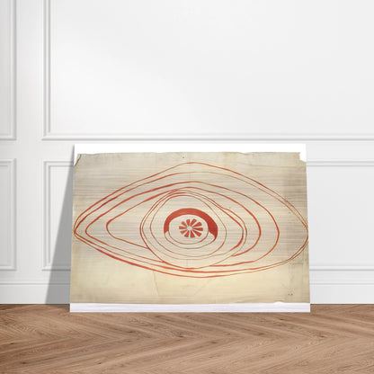 UNTITLED 1 - Louise Bourgeois Brushed Aluminum Print - 70x100 cm / 28x40 inches | Louise Bourgeois Aluminum Print | Louise Bourgeois Prints