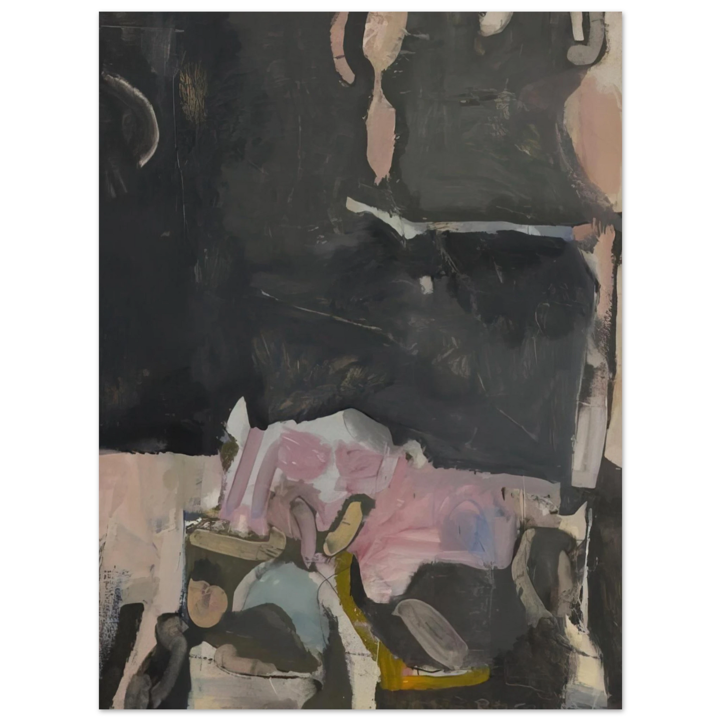 Richard Diebenkorn - Berkeley #7  75x100 cm / 30x40inches Fine Art Poster