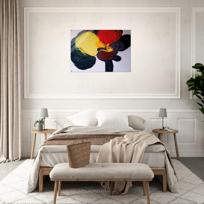 COMPOSITION 1965 - Luis Feito Acrylic Print - 70x100 cm / 28x40″ inches