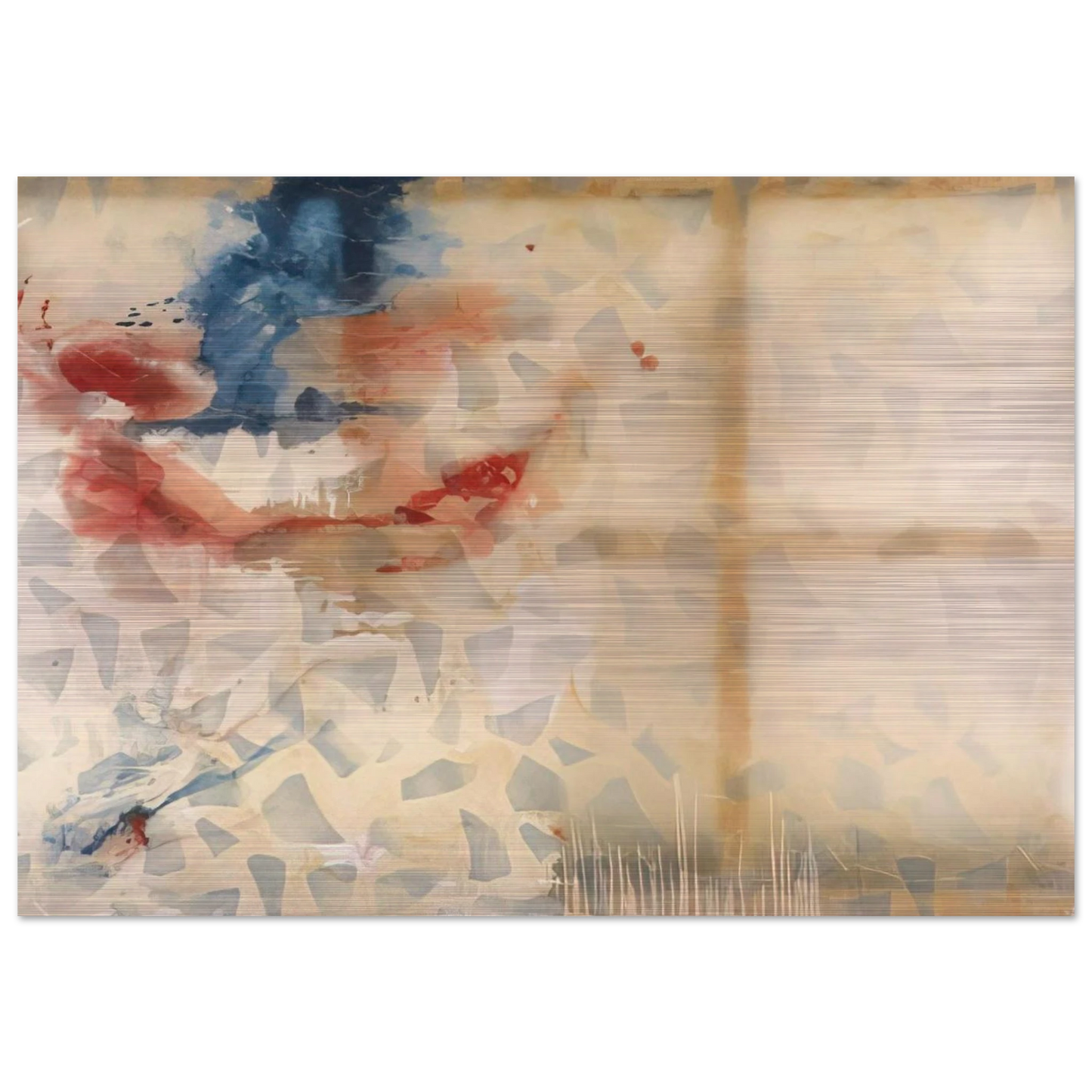 UNTITLED - Sigmar Polke Brushed Aluminum Print - 70x100 cm / 28x40 inches | Sigmar Polke Aluminum Print | Sigmar Polke Prints