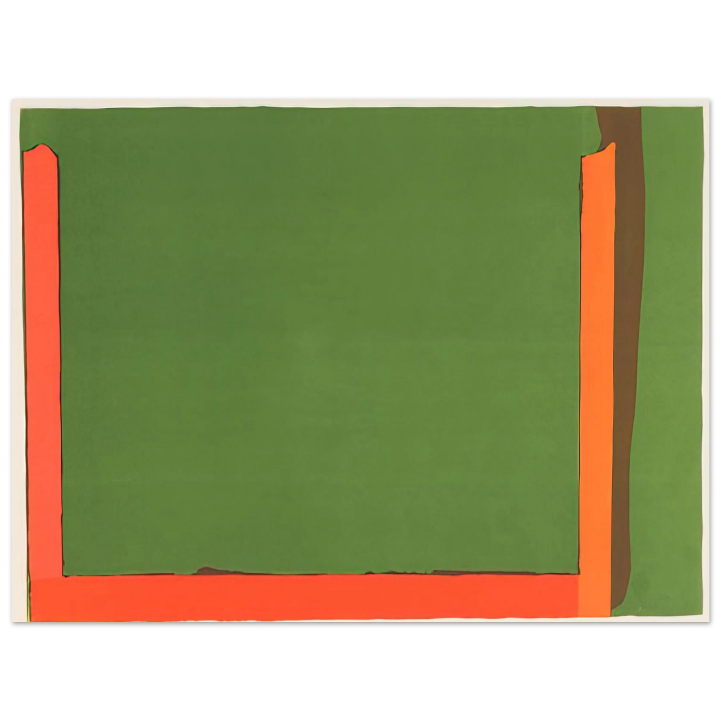 John Hoyland - Untitled Litograph - Color Field Painting  75x100 cm / 30x40inches Fine Art Poster