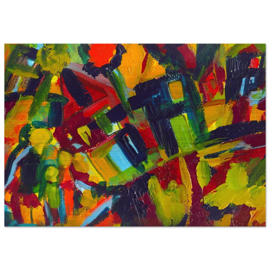 NOT_DETECTED_189365 - Wassily Kandinsky Brushed Aluminum Print - 70x100 cm / 28x40 inches | Wassily Kandinsky Aluminum Print | Wassily Kandinsky Prints