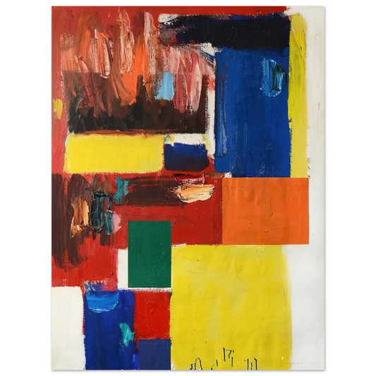 Taro Yamamoto - UNTITLED 1964  75x100 cm / 30x40inches Fine Art Poster