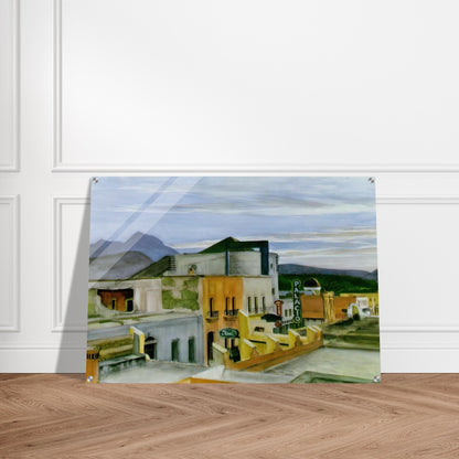 El Palacio - Edward Hopper Acrylic Print - 70x100 cm / 28x40″ inches