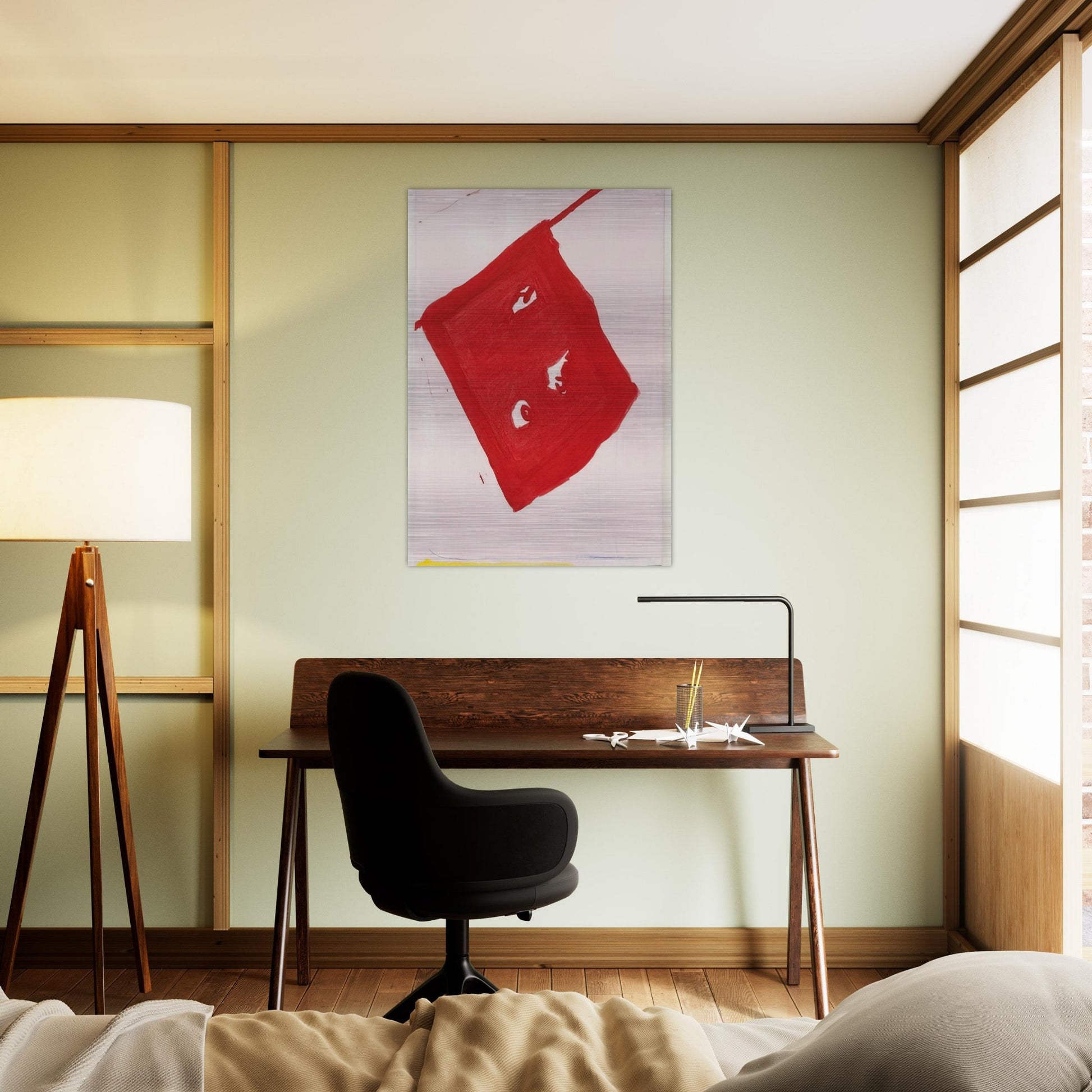 Turkish 1 May - 2009 - Raoul De Keyser Brushed Aluminum Print - 70x100 cm / 28x40 inches | Raoul De Keyser Aluminum Print | Raoul De Keyser Prints