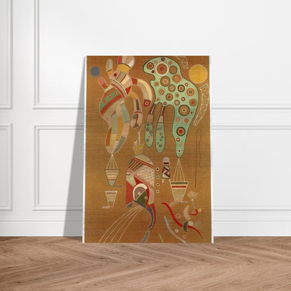 UNTITLED 1941 1 - Wassily Kandinsky Brushed Aluminum Print - 70x100 cm / 28x40 inches | Wassily Kandinsky Aluminum Print | Wassily Kandinsky Prints