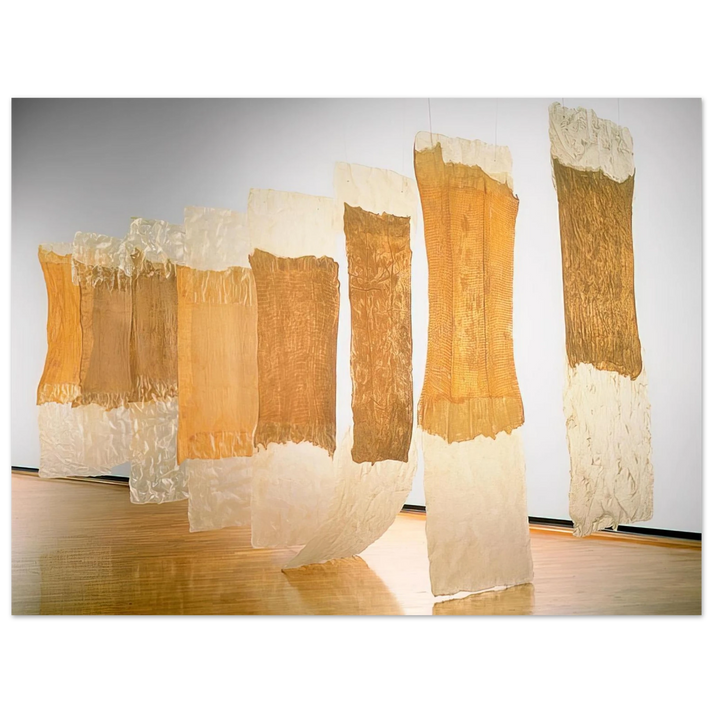 Eva Hesse - CONTINGENT 1968  75x100 cm / 30x40inches Fine Art Poster