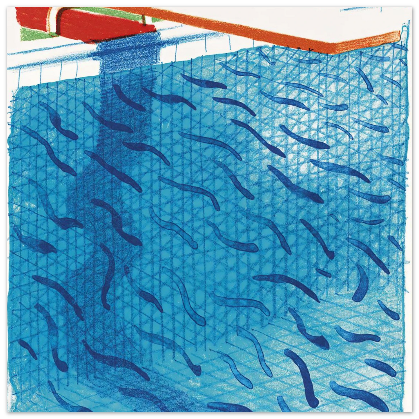 David Hockney - David Hockney Wall art - 30x45 cm / 12x18 inches - Fine Art Poster-canvas - -