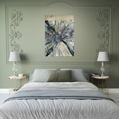 OMAGGIO A BETUDA FUTURISTA 1915 - Carlo Carra Brushed Aluminum Print - 70x100 cm / 28x40 inches | Carlo Carra Aluminum Print | Carlo Carra Prints