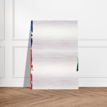 Sail I - Sam Francis Brushed Aluminum Print - 70x100 cm / 28x40 inches | Sam Francis Aluminum Print | Sam Francis Prints