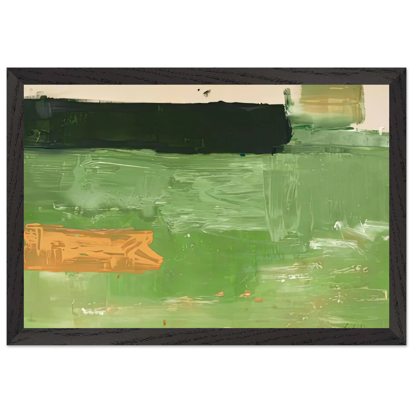 Helen Frankenthaler - Mediterranean, 1981- Wall Art - 30x40 cm / 12x16 inches - Fine Art Poster-canvas - -