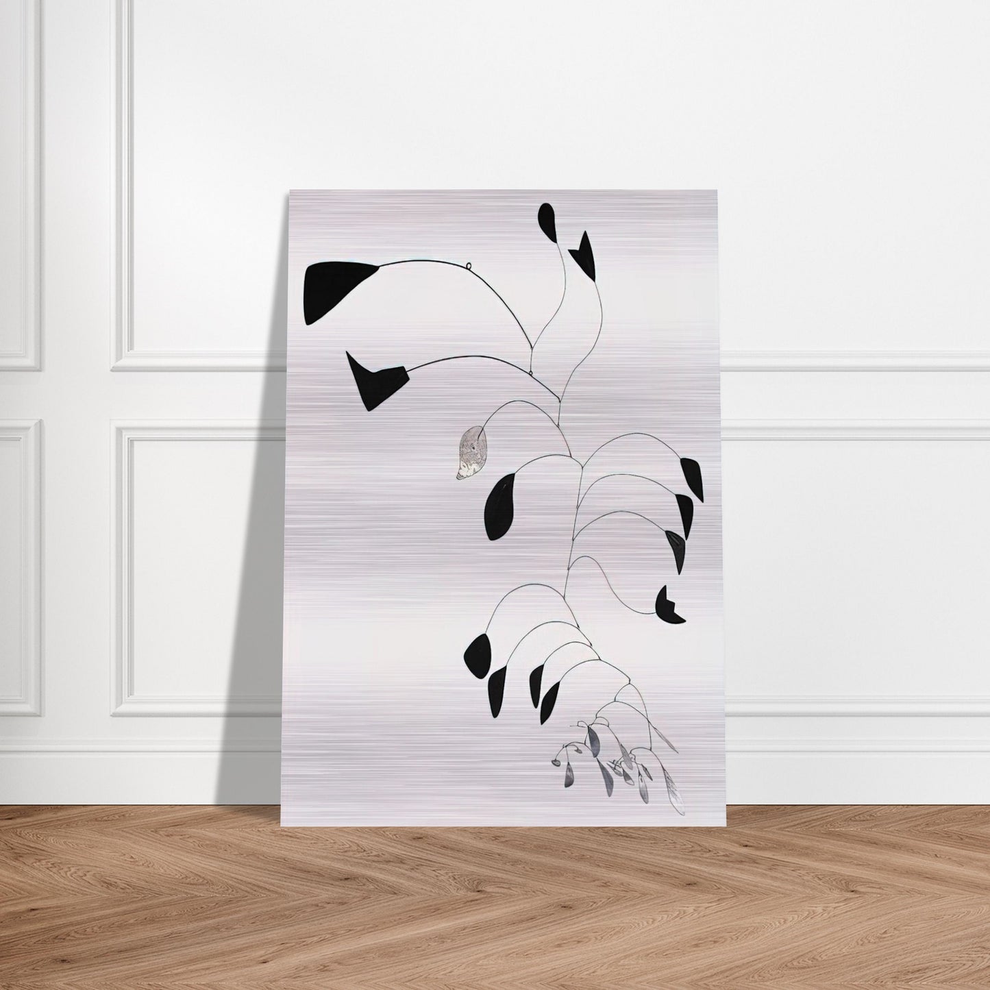 ARC OF PETALS 1941 - Alexander Calder Brushed Aluminum Print - 70x100 cm / 28x40 inches | Alexander Calder Aluminum Print | Alexander Calder Prints