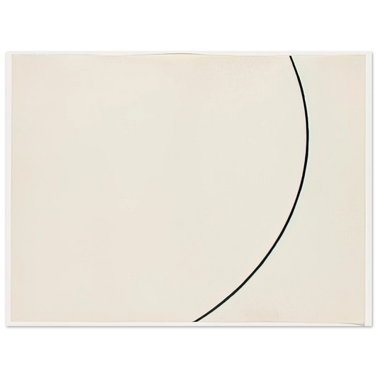Ellsworth Kelly - Curve  75x100 cm / 30x40inches Fine Art Poster