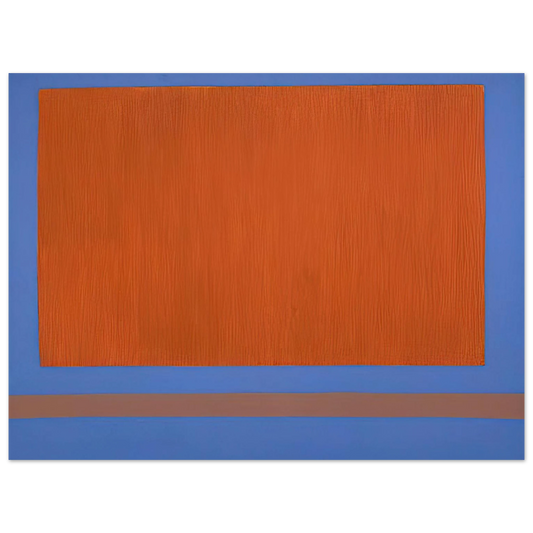 Theodoros Stamos - Classic Yellow Sun-Box - 1968  75x100 cm / 30x40inches Fine Art Poster