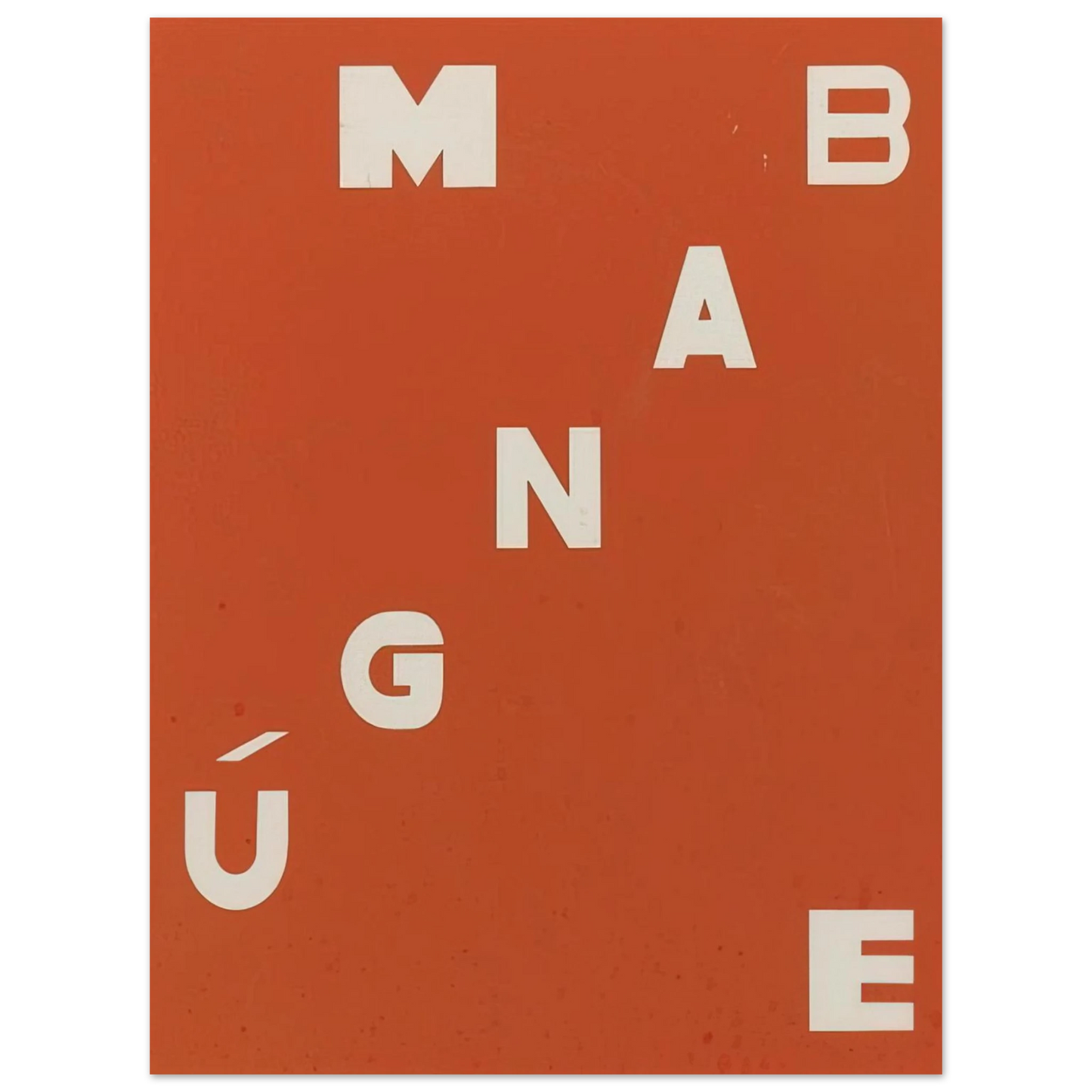 Helio Oiticica - MangÃƒÂºe BangÃƒÂºe - Neo-Concretism  75x100 cm / 30x40inches Fine Art Poster