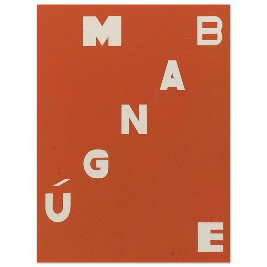 Helio Oiticica - MangÃƒÂºe BangÃƒÂºe - Neo-Concretism  75x100 cm / 30x40inches Fine Art Poster