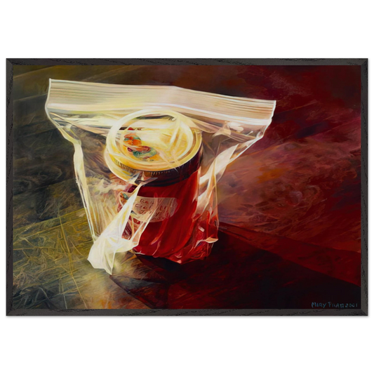 Specimen from Another Time - 2001 - Mary Pratt 70x100 cm / 28x40 inches Framed Art Print – Black Wooden Frame