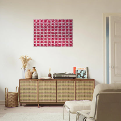 Tabula - 1976 - Simon Hantai Brushed Aluminum Print - 70x100 cm / 28x40 inches | Simon Hantai Aluminum Print | Simon Hantai Prints