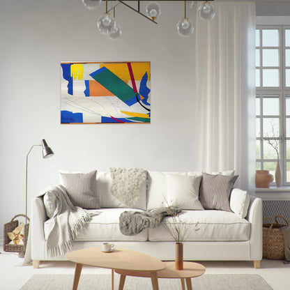 MEMORY OF OCEANIA - Henri Matisse Brushed Aluminum Print - 70x100 cm / 28x40 inches | Henri Matisse Aluminum Print | Henri Matisse Prints