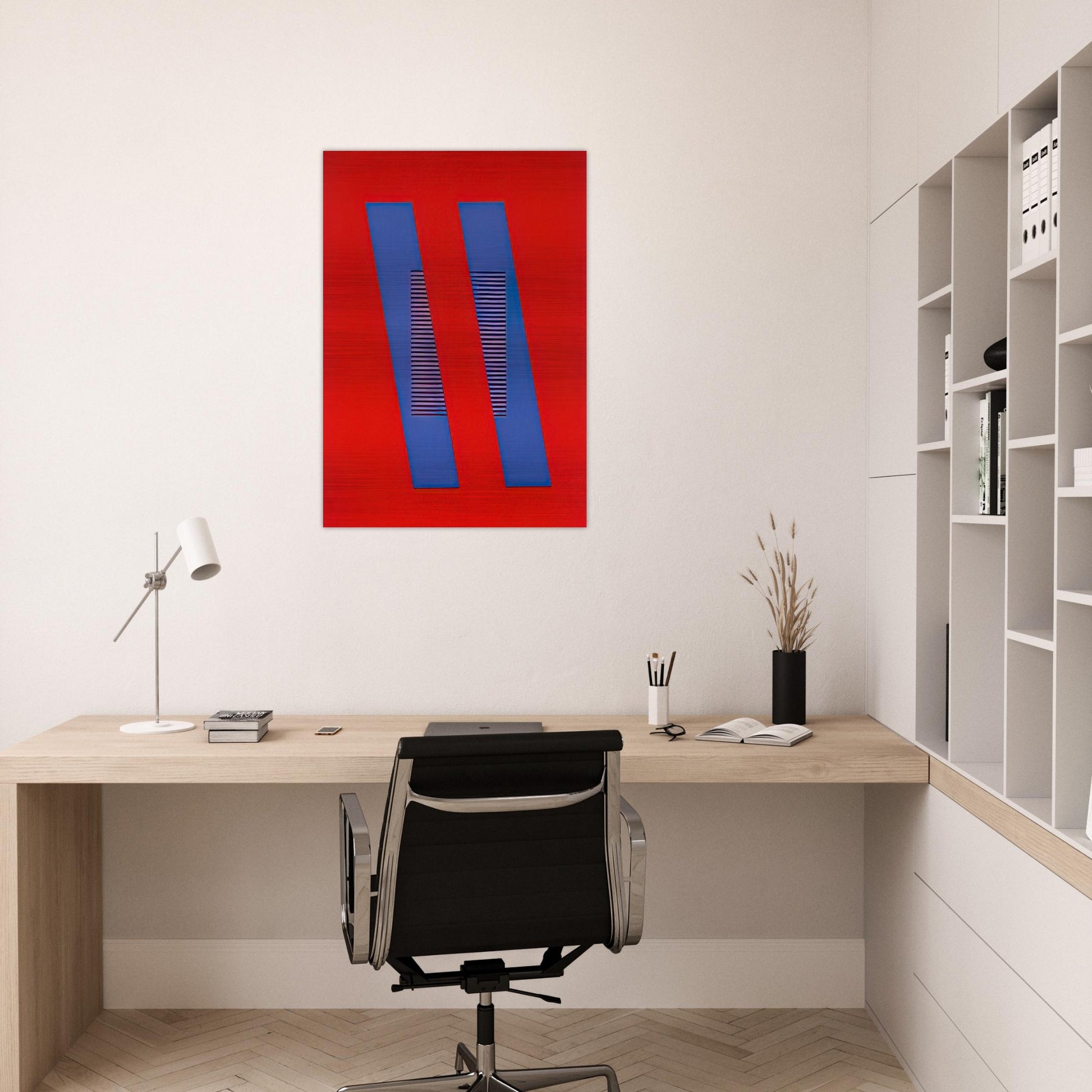 Book - 1958 - Dieter Roth Brushed Aluminum Print - 70x100 cm / 28x40 inches | Dieter Roth Aluminum Print | Dieter Roth Prints
