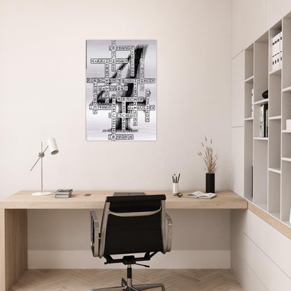 ESCHER (29) - MC Escher Brushed Aluminum Print - 70x100 cm / 28x40 inches | MC Escher Aluminum Print | MC Escher Prints