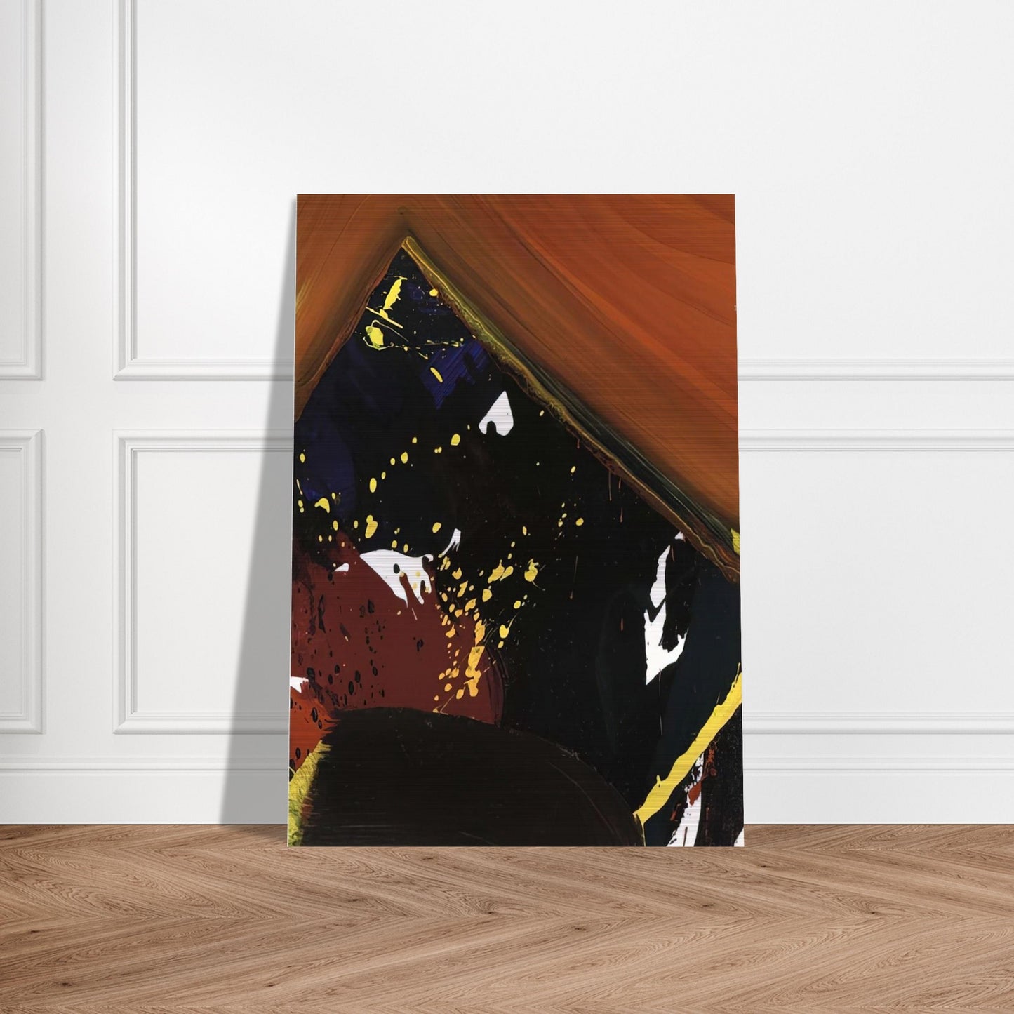 SFP83-52 - Sam Francis Brushed Aluminum Print - 70x100 cm / 28x40 inches | Sam Francis Aluminum Print | Sam Francis Prints