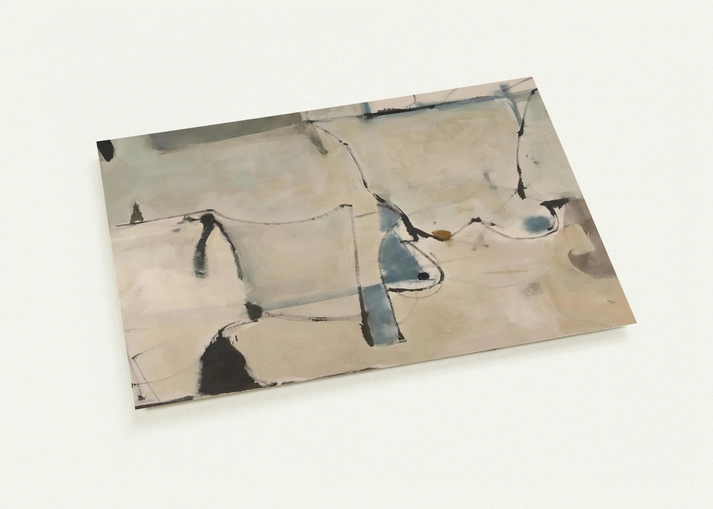 Miller 22 By Richard Diebenkorn Pack of 10 Post Cards | Richard Diebenkorn Post Cards | A6 (10.5 x 14.8 cm) - 4.1 x 5.8 inches
