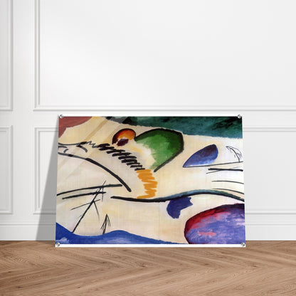 LYRICAL LYRICS 1911 - Wassily Kandinsky Acrylic Print - 70x100 cm / 28x40″ inches