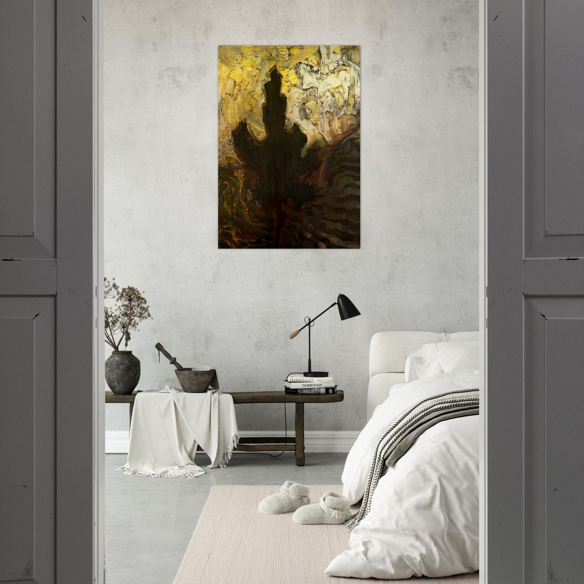 Untitled - Piet Mondrian Brushed Aluminum Print - 70x100 cm / 28x40 inches | Piet Mondrian Aluminum Print | Piet Mondrian Prints