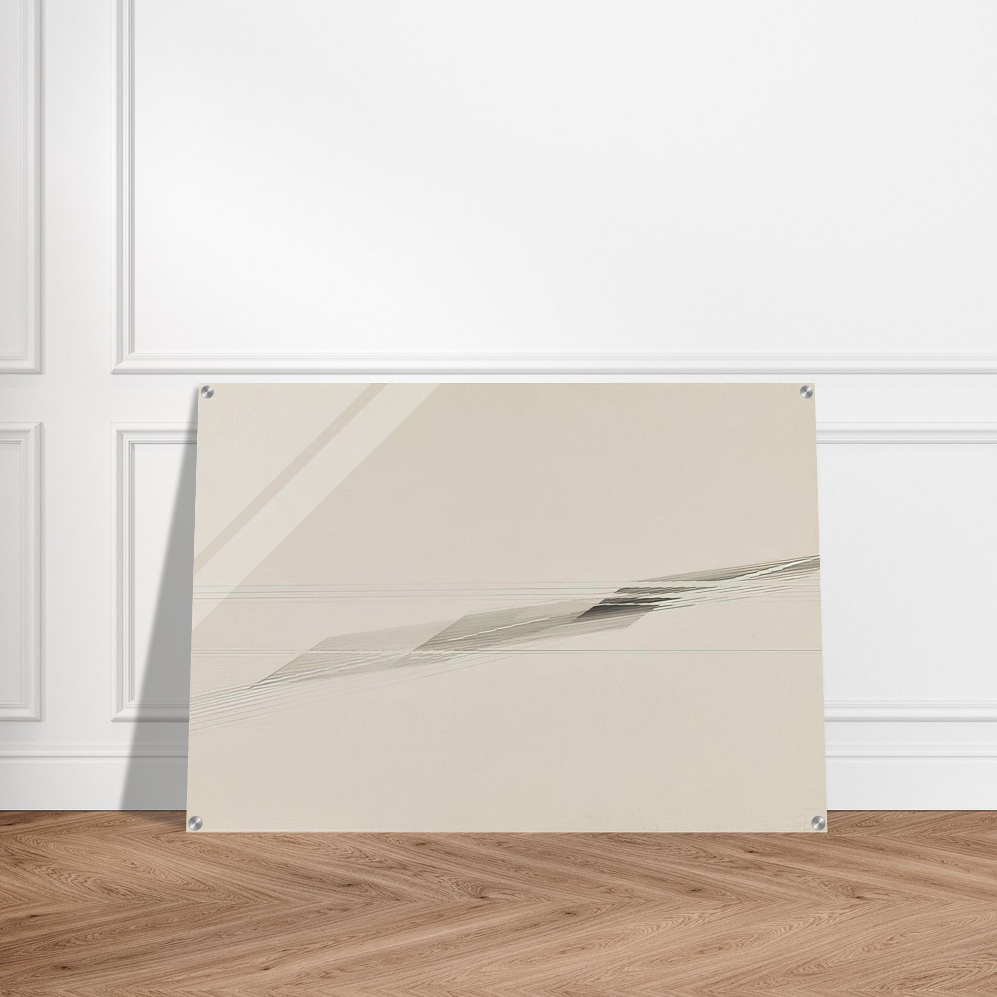 Untitled - Minimalism - Nasreen Mohamedi Acrylic Print - 70x100 cm / 28x40″ inches