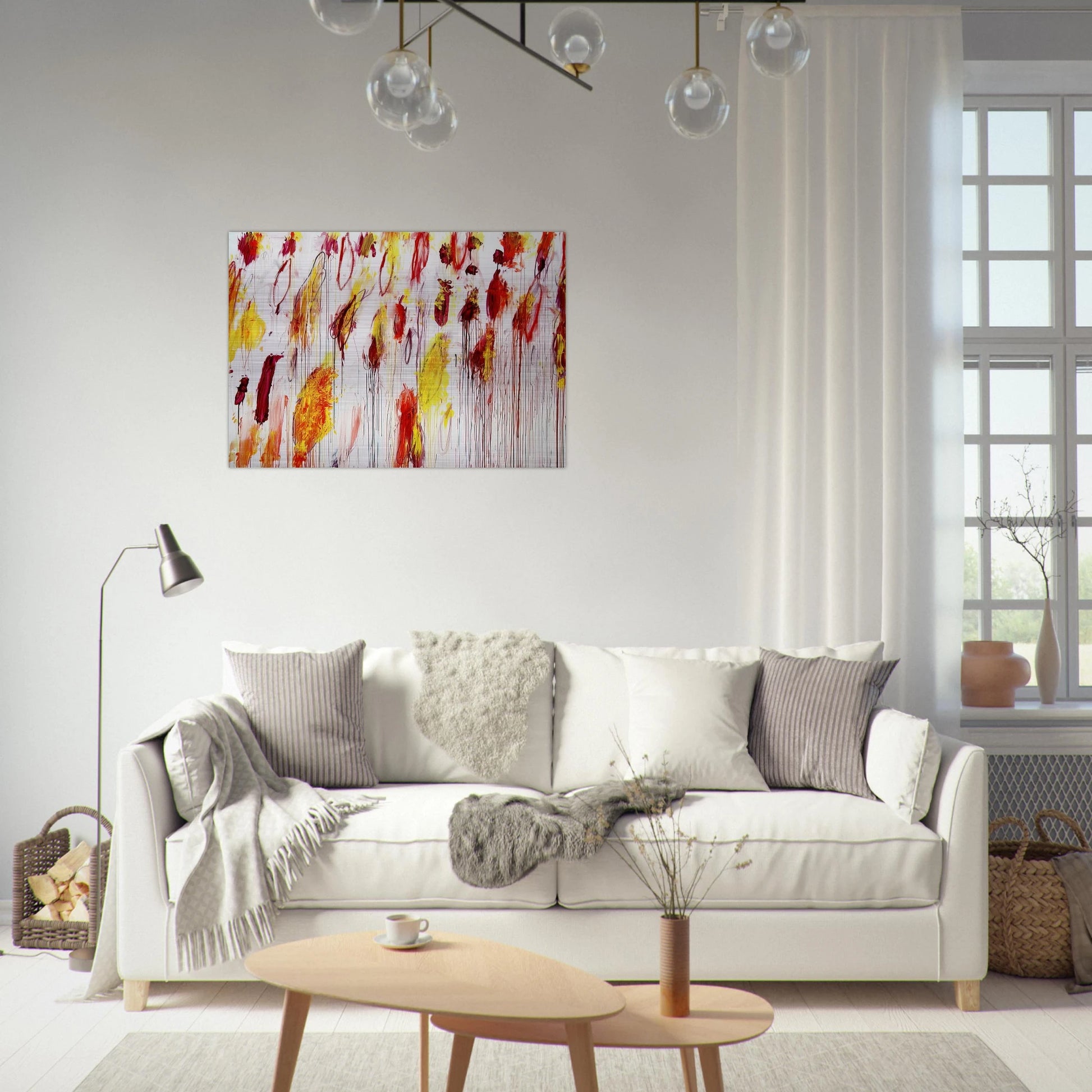 Lepanto, Part IV - Cy Twombly Brushed Aluminum Print - 70x100 cm / 28x40 inches | Cy Twombly Aluminum Print | Cy Twombly Prints