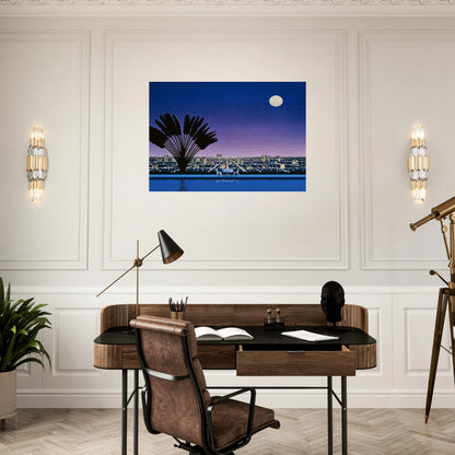 Onra - Nobody Has To Know - Hiroshi Nagai Brushed Aluminum Print - 70x100 cm / 28x40 inches | Hiroshi Nagai Aluminum Print | Hiroshi Nagai Prints
